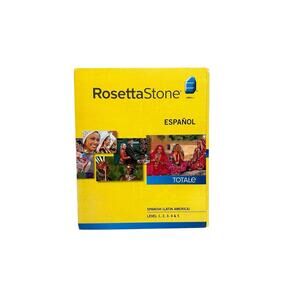 Rosetta Stone Spanish Español Level 1-5 Audio Companion CDs